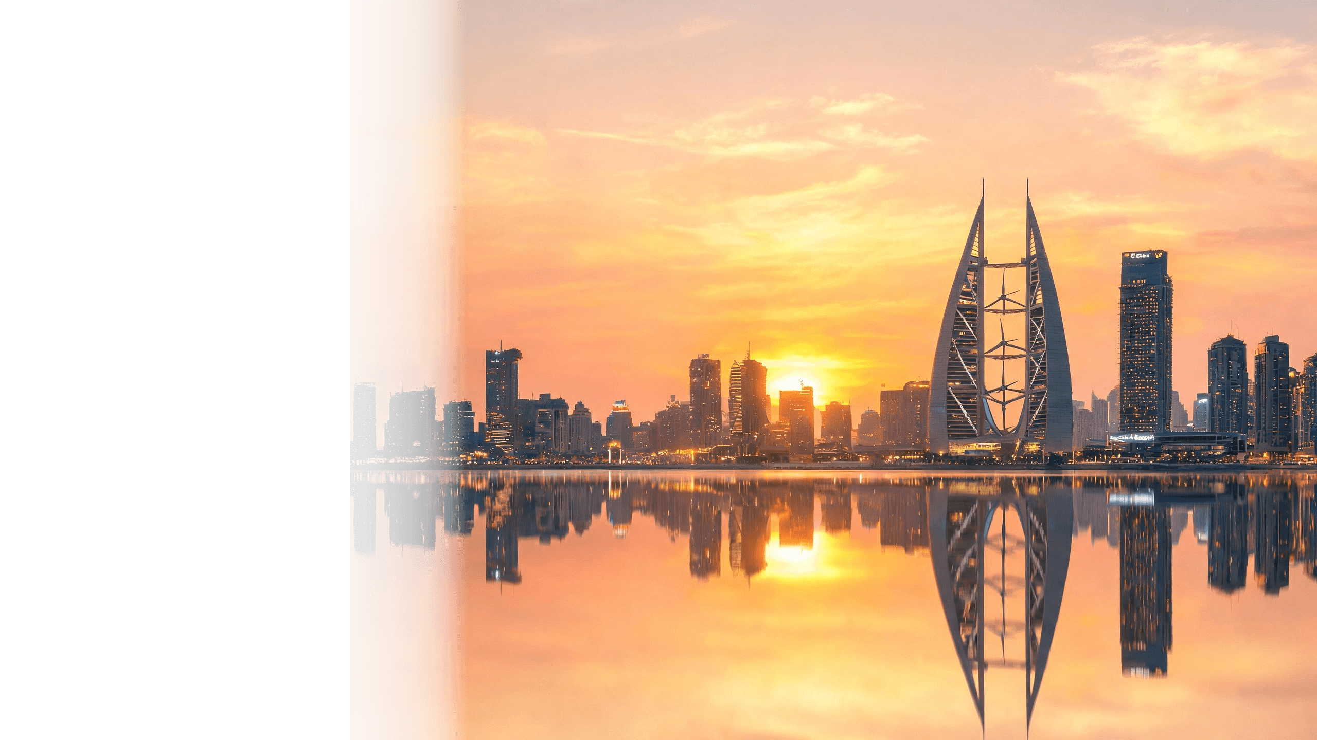 Bahrain at golden hour